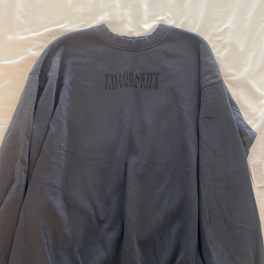 Blue crewneck from Taylor Swift eras tour